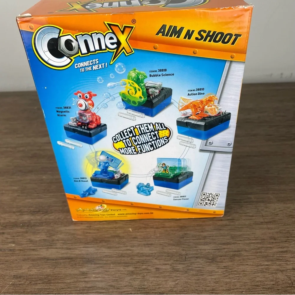 Connex Aim N Shoot Build it Yourself Educational Science Fun Moving Ball New!